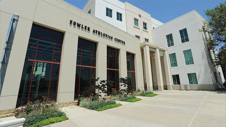 outside of Fowler Athletics Center