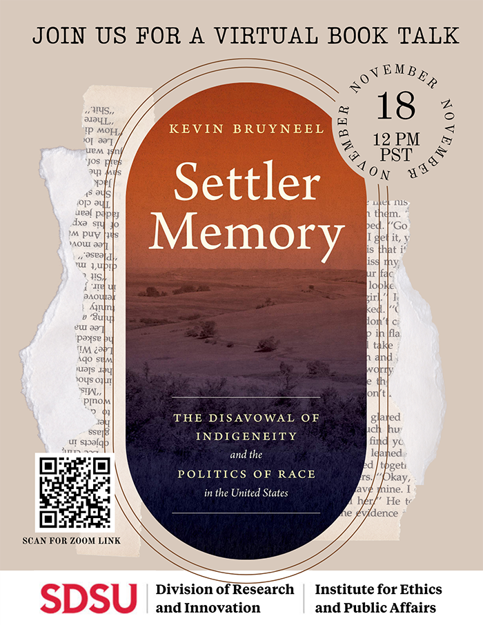 Book Talk: Settler Memory