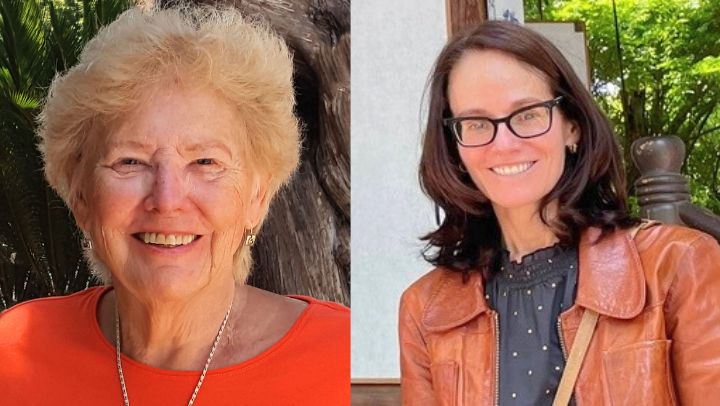 Two women: N.Katherine Hayles and Rita Raley